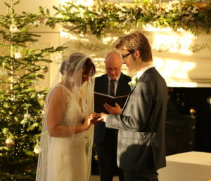 Winter Wedding at Ludlow Castle